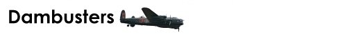 Banner with text Dambusters