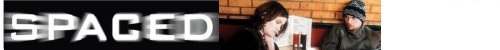 Banner with text Spaced TV Series