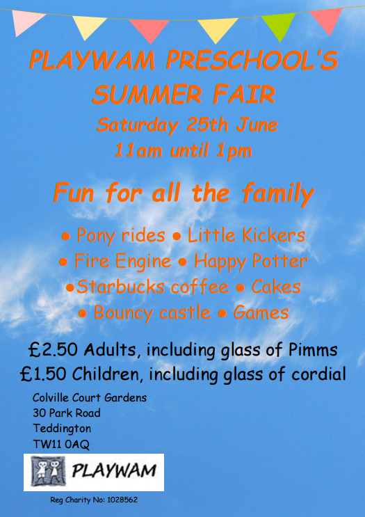 Playwam Summer Fair